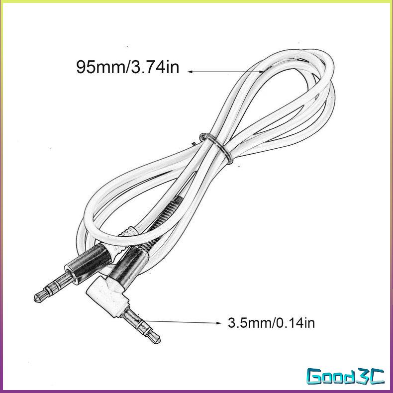 Cáp âm thanh 3.5 mm Jack AUX nam sang Dây cắm vàng cáp