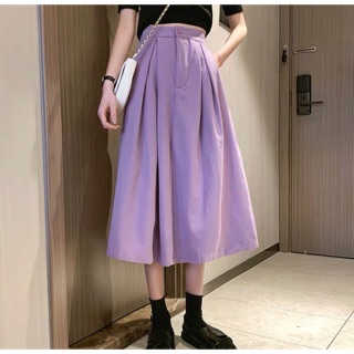 [OD][SALE] Chân Váy Dài Ulzzang Hàn Quốc Màu Tím/Đen