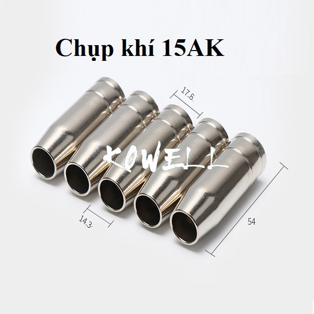 Chụp khí dây hàn mig 15ak - 200A - 24KD - 350A - 500A - 36KD