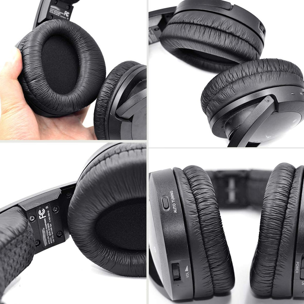 2 Mút Đệm Cho Tai Nghe Trùm Đầu Sony Mdr-Rf985R Rf 985rk 865r Rf860 Rf985R Rf925 Rf970