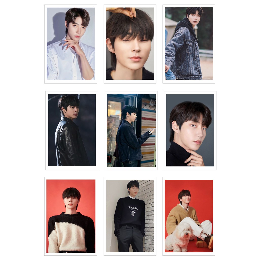 [Ép lụa] Lomo Card Ảnh HWANG IN YEOP (54 ảnh)