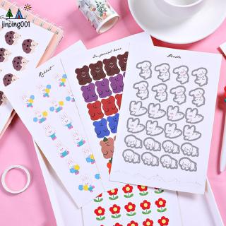 Sticker dán trang trí thủ công kiểu hoạt hình dễ thương