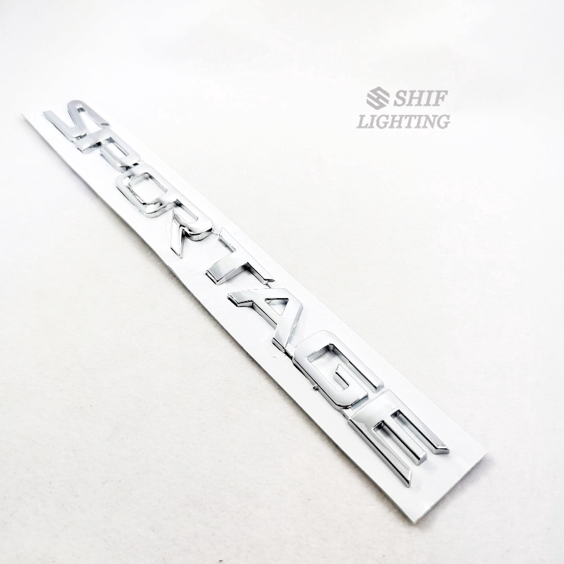 Sticker dán trang trí xe hơi hình chữ SPORTAGE bằng nhựa ABS dành cho KIA SPORTAGE