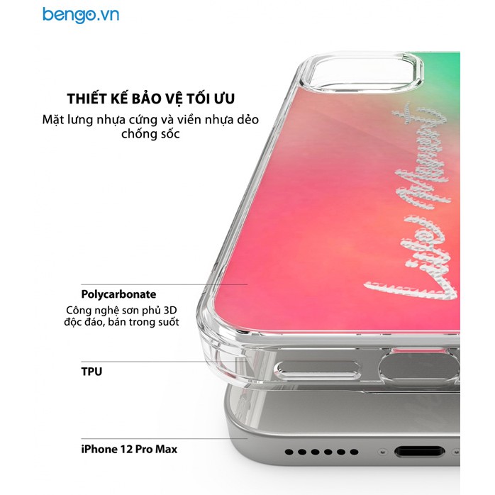 [Mã ELMS5 giảm 7% đơn 300K] Ốp lưng iPhone 12/12 Pro/12 Pro Max/12 Mini RINGKE Fusion Design | 01. Seoul