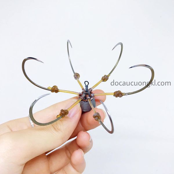 Lưỡi câu cá Xoài rộng vàng