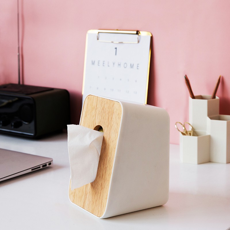 Hộp giấy bìa gỗ đa năng phong cách NHẬT BẢN