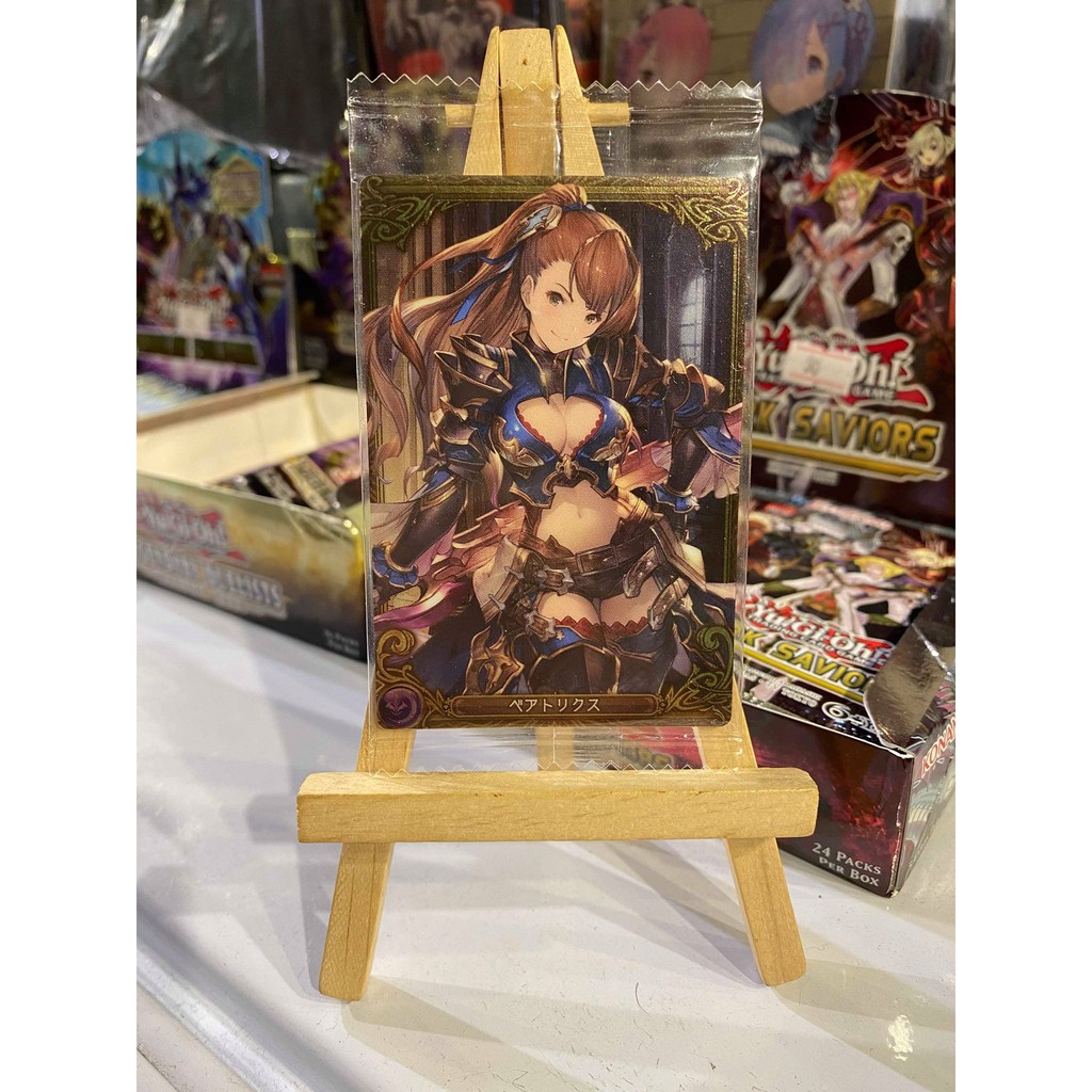 Thẻ bài sưu tầm bánh xốp Grandblue Fantasy 1 - Tặng bọc bài nhựa bảo quản