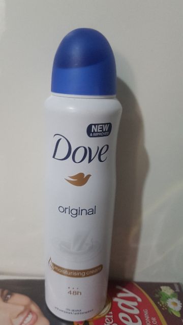 Xịt khử mùi Dove Original Moisturising Cream 48H 150ml