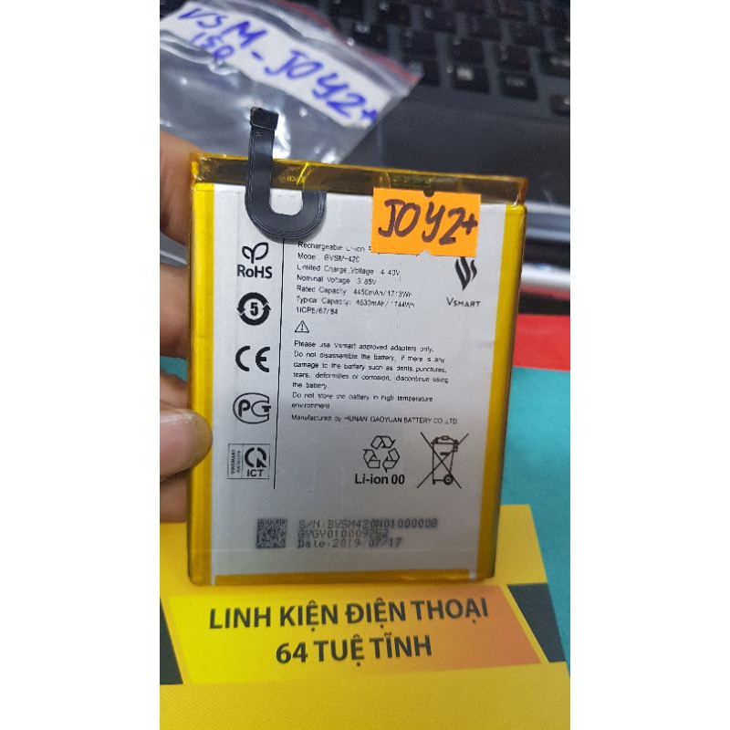 Pin Vsmart Joy 2 plus (BVSM-420) zin mới
