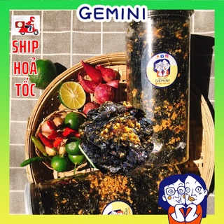 Ăn vặt rong biển cháy tỏi ngon gemini av08