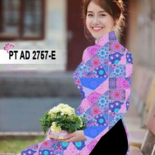 Vải áo dài mẫu cô ba sg