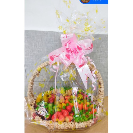 Bánh rau câu đậu xanh trái cây nhân nho khô