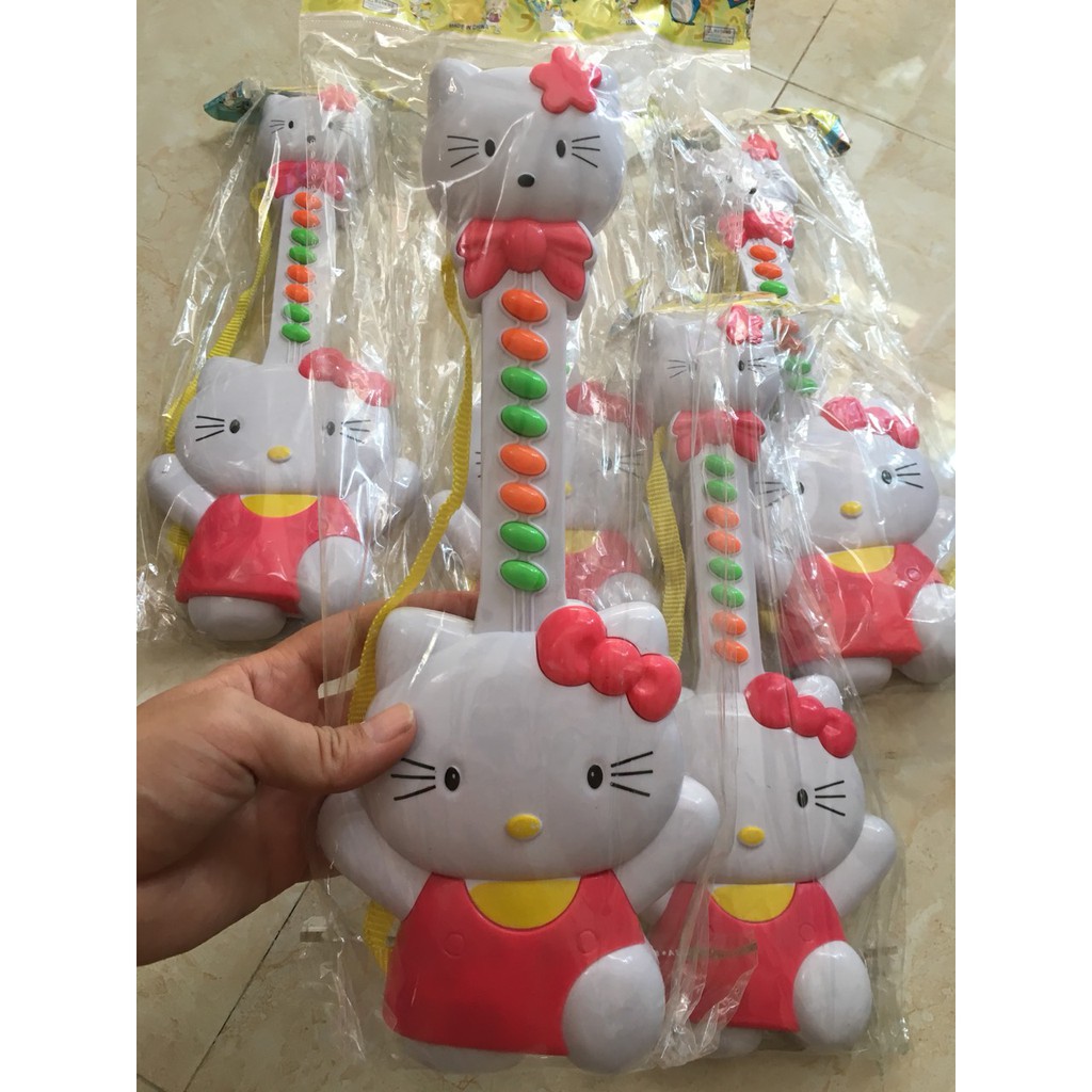 Đàn ghi ta mèo hello kitty cho bé