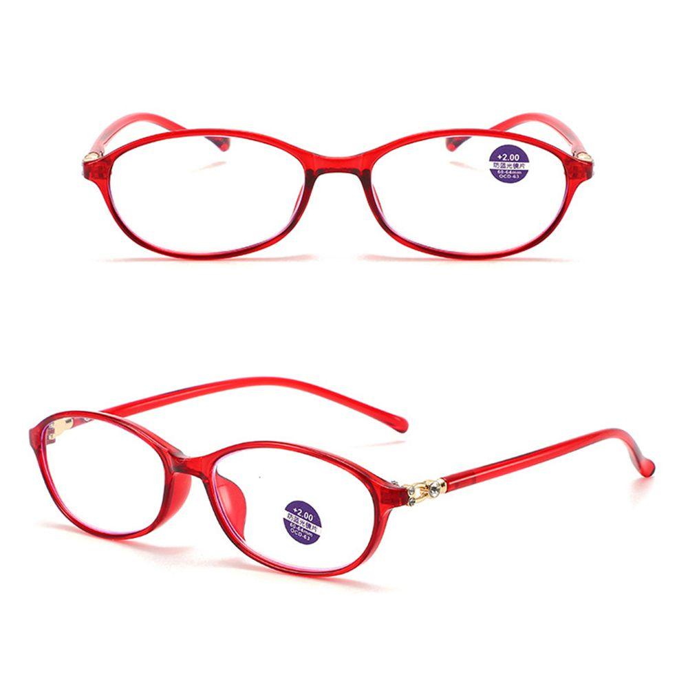 Kính Đọc Sách Gọng Oval Màu Xanh Dương Thời Trang