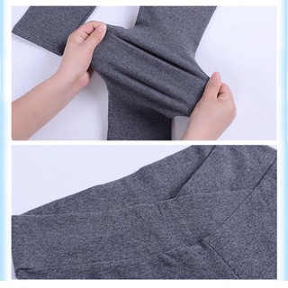 Quần legging bầu cạp chéo chất cotton
