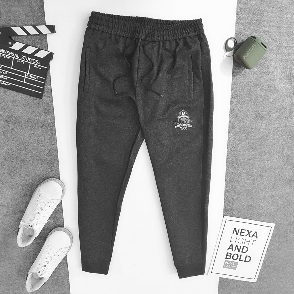 Quần Dài Nam Jogger Thu Đông Chất Vải Dạ Nỉ Cao Cấp - Form Đẹp - Giữ Nhiệt Tốt BMF