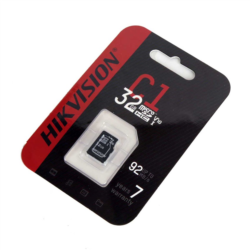 Thẻ Nhớ Micro SD HIKVISION 32GB/ 64GB - Tốc Độ Đọc Lên 92m/s - Dùng Cho Tất Cả Các Thiết Bị Hỗ Trợ Thẻ Nhớ Gắn Ngoài | BigBuy360 - bigbuy360.vn