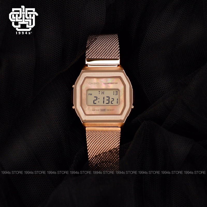 Đồng hồ Nam/Nữ Dây thép CASIO A1000MPG-9EF CHÍNH HÃNG 38mm