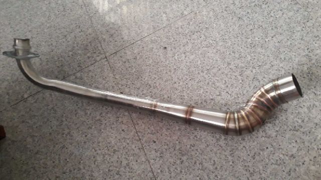 Cổ pô 2 khúc inox 304