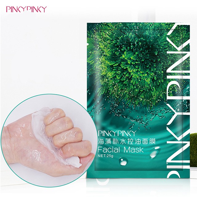 Mặt Nạ PINKYPINKY Facial Mask Rong Biển Dưỡng Ẩm Kiểm Soát Dầu | BigBuy360 - bigbuy360.vn