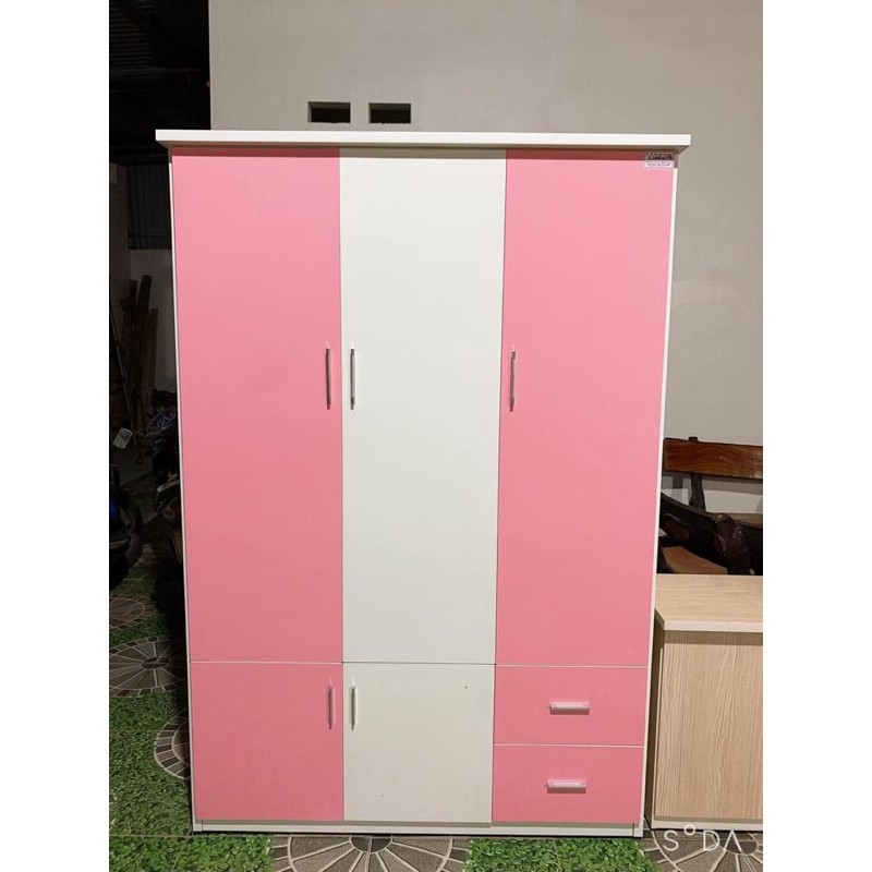 Tủ Nhựa Đài Loan 3 Cánh Chịu Lực Tốt Bn765 Tủ Quần Áo Tiện Lợi | BigBuy360 - bigbuy360.vn