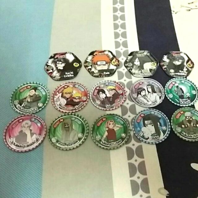 Thẻ TOONIES NARUTO (COMBO 12 THẺ)