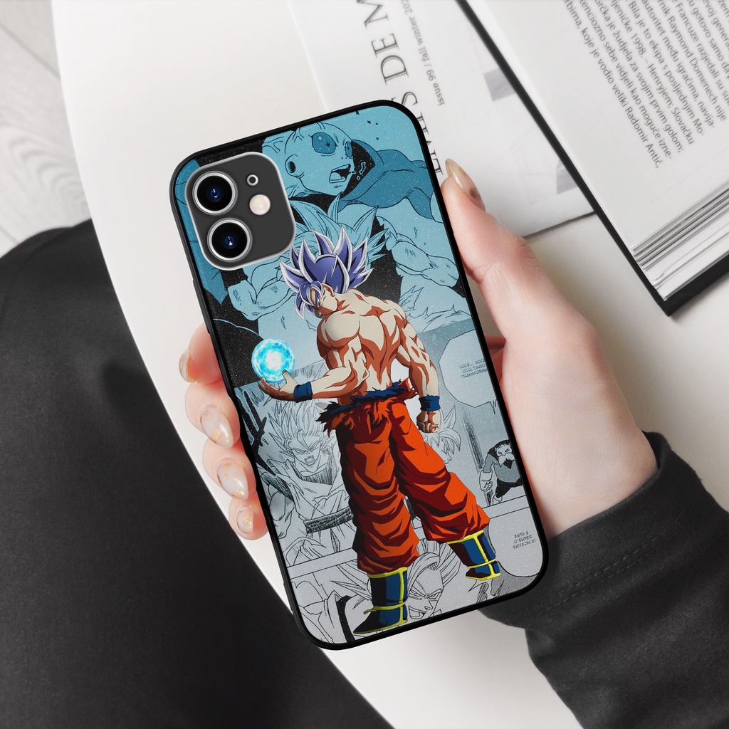 Ốp điện thoại Goku Dragon Ball Manga collage cho Iphone 6 7 8 Plus 11 12 13 Pro Max X Xr TWCPOD0054