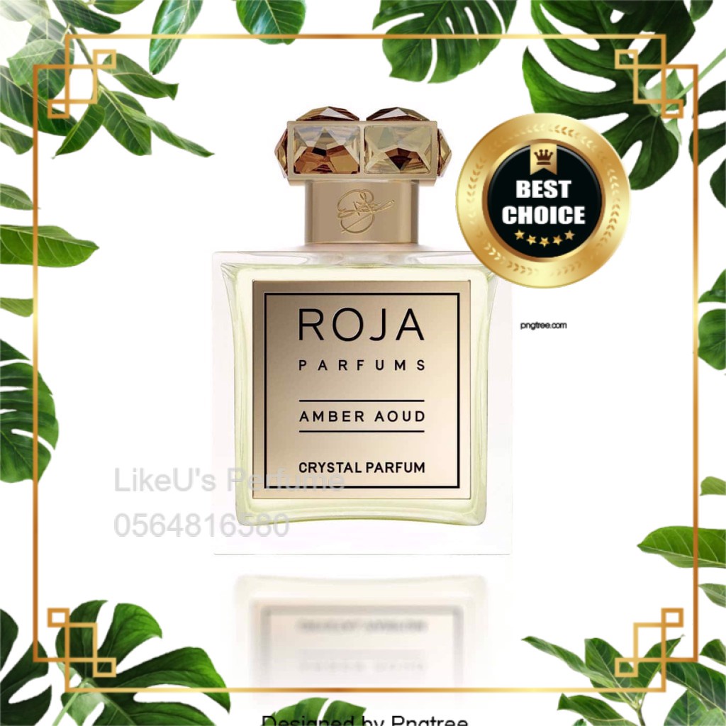 Nước Hoa Roja Amber Aoud Crystal Parfum 5ml-10ml