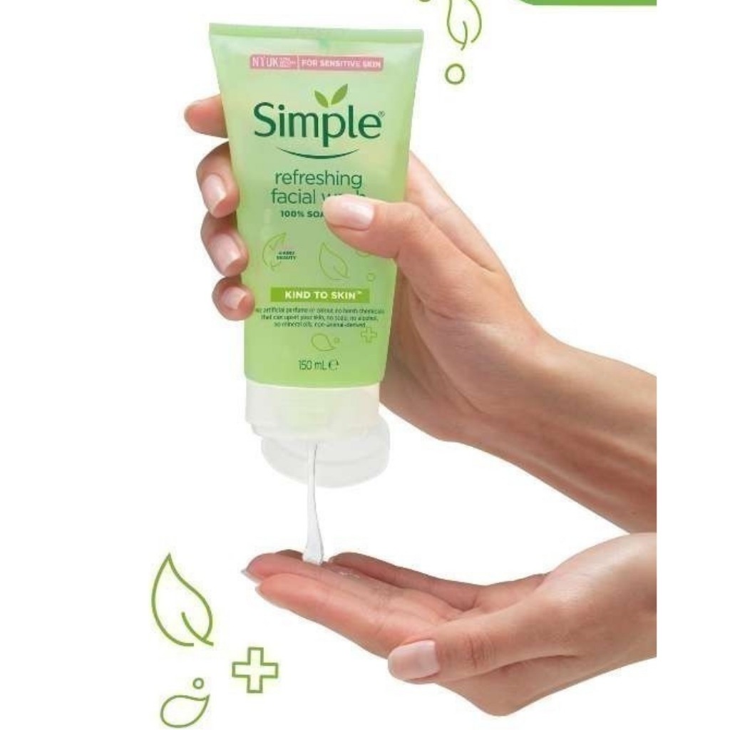 Combo 3 Món Chăm Sóc Da Simple Sữa Rửa Mặt Simple +Nước Tẩy Trang Simple +Nước Hoa Hồng Simple Dành Cho Mọi Loại Da | BigBuy360 - bigbuy360.vn