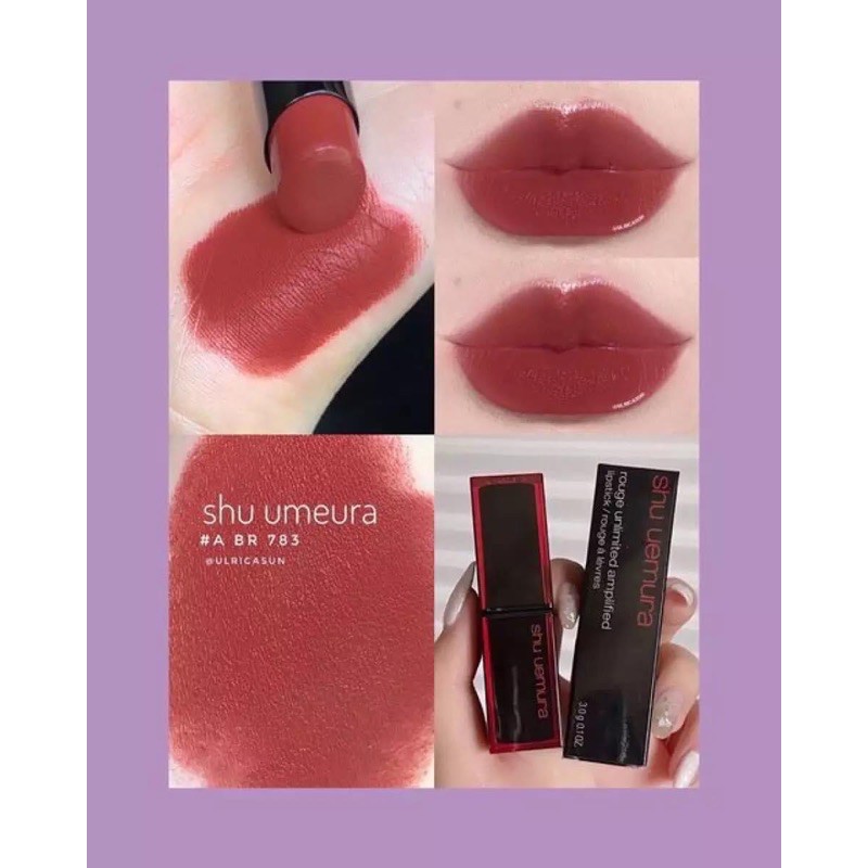 SON SHU UEMURA #BR783 ROUGE UNLIMITED MATTE