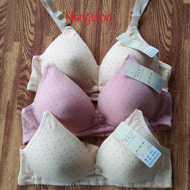 Áo ngực bầu và cho con bú mẫu chấm bi