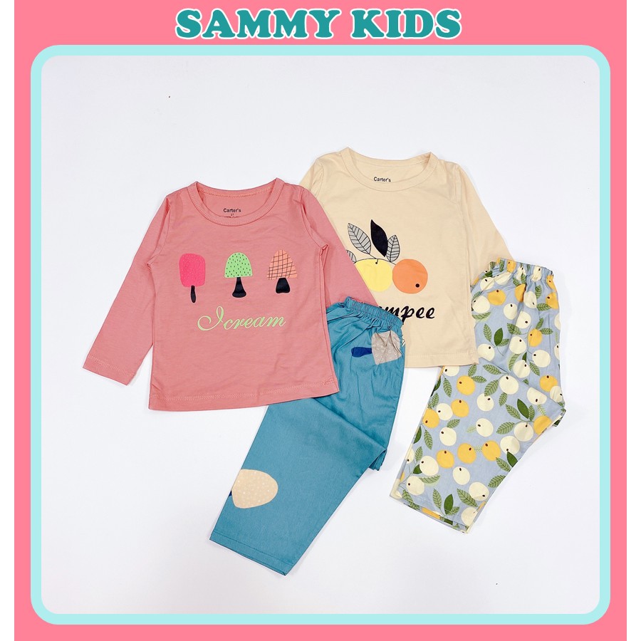 Quần áo bé gái 7-10 tuổi chất đẹp kiểu Hàn Quốc cute dễ thương Sammy Kids GB60