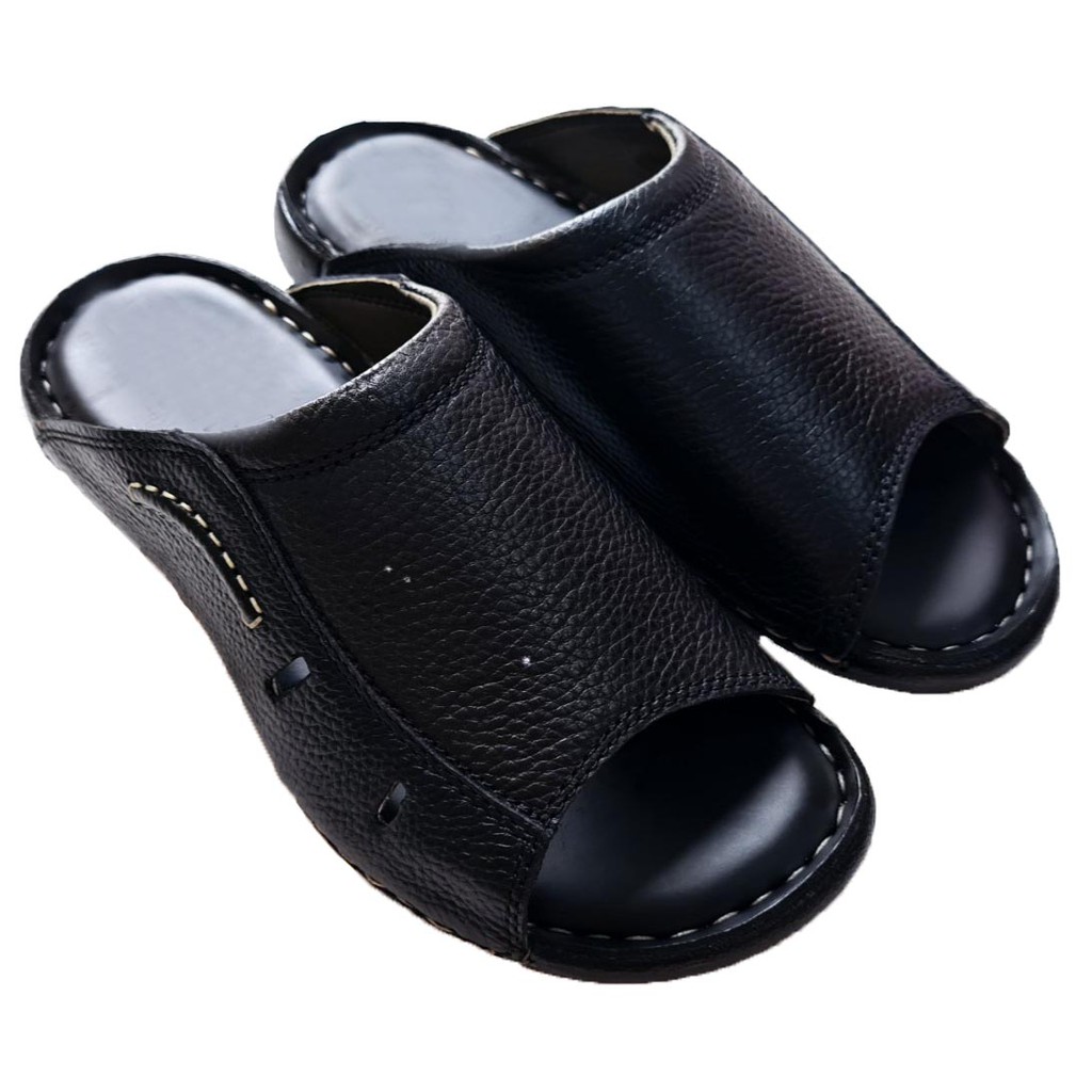 Dép Nam Da Bò Thật Cao Cấp HKT Shop DNA711