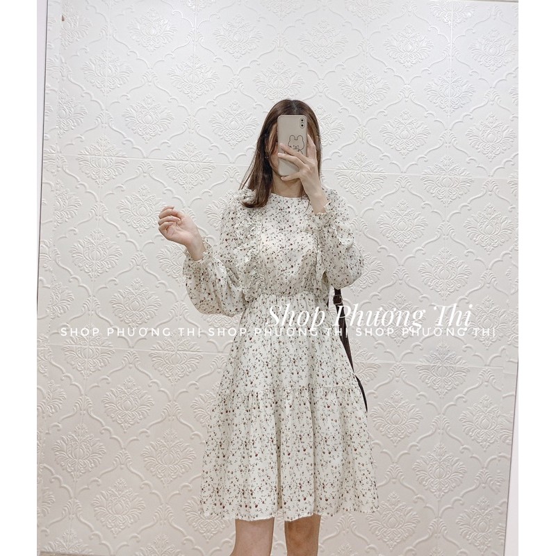  Váy hoa nhí vintage bèo xinh 2 màu mới về siêu hot (hàng sẵn) | BigBuy360 - bigbuy360.vn