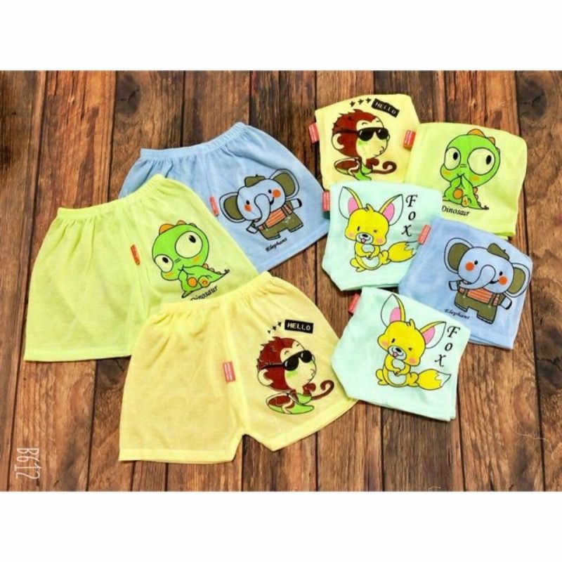 set 10 quần đùi cotton cho bé