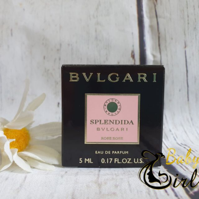 Nước hoa mini nữ BVL Splendida 5ml | Thế Giới Skin Care