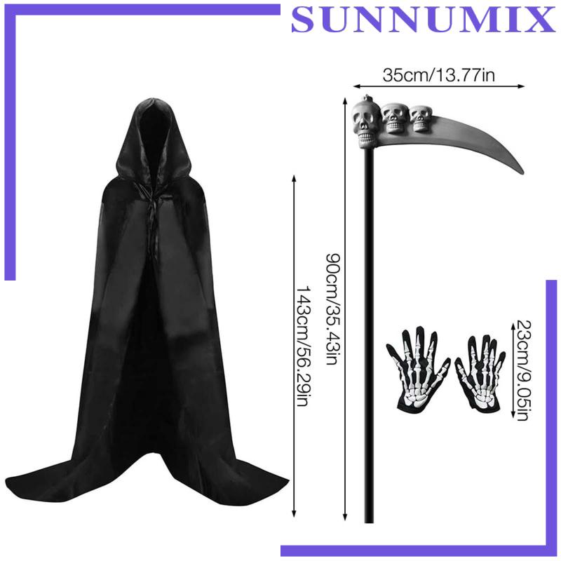 Bộ Đồ Hóa Trang Thần Chết Độc Đáo Dịp Halloween