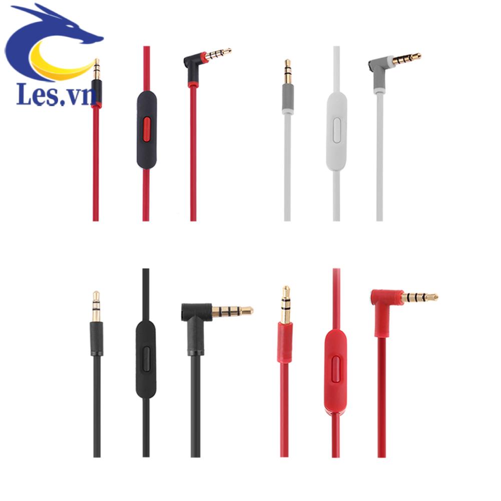 Dây Cáp Âm Thanh Thay Thế Giắc Cắm 3.5mm Chữ L Dành Cho Beats Solo HD Studio Pro
