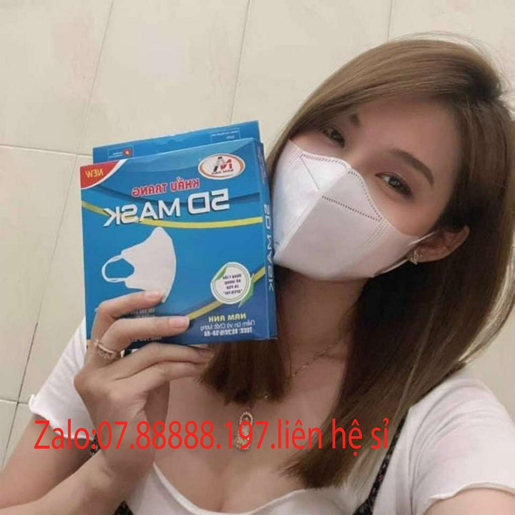 Khẩu trang 5D FAMAPRO   Combo 50 hộp Khẩu trang 5D,3d mask NAM ANH người lớn FAMAPRO hộp 10 cái
