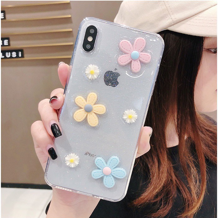 Ốp lưng iphone  Hoa cúc nhỏ 5/5s/6/6plus/6s/6s plus/6/7/7plus/8/8plus/x/xs/xs max/11/11 pro/11 promax giá đỡ – Shin Case | BigBuy360 - bigbuy360.vn