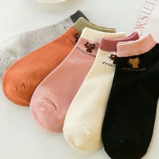 Tất mèo cổ thấp siêu xinh