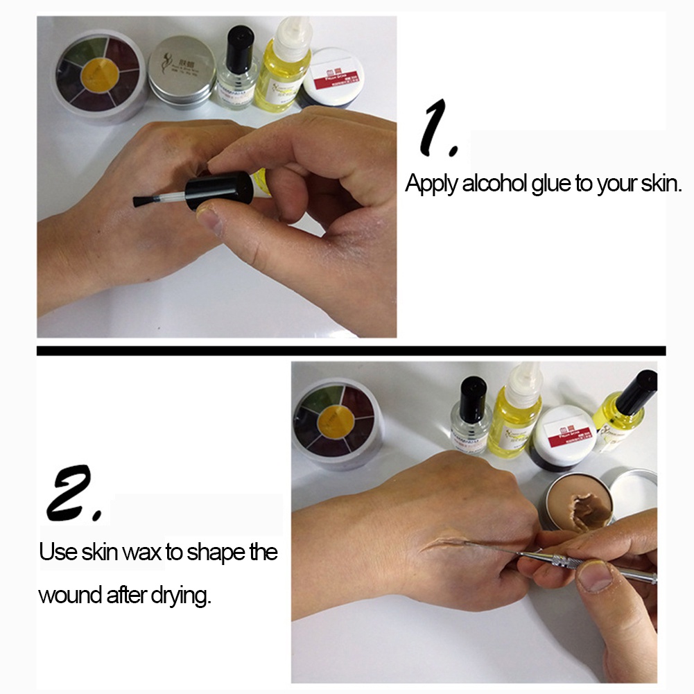 Sáp Trang Điểm Tạo Hình Vết Sẹo Hóa Trang Halloween 15 / 30 / 60g