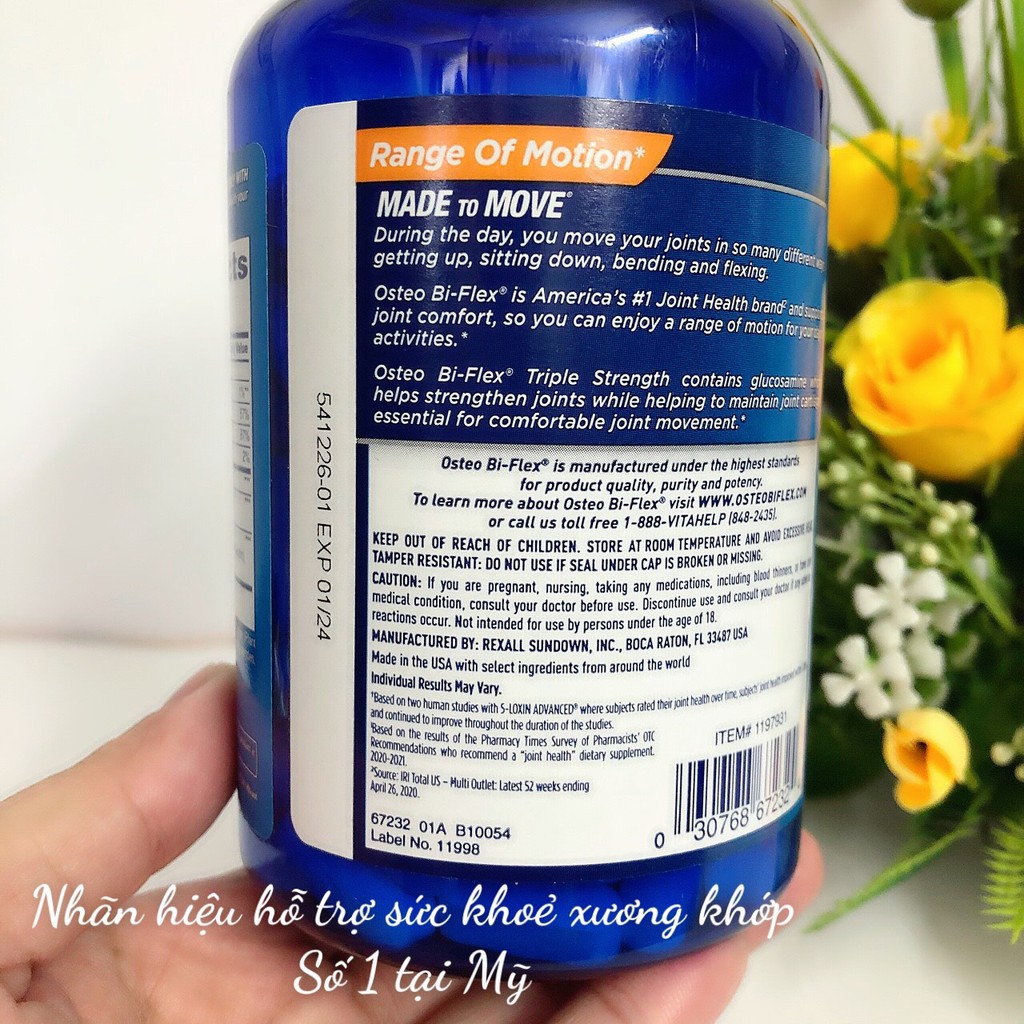 ❤️ [Date 2024] Osteo Bi-Flex Triple Strengh 200 viên Mỹ | BigBuy360 - bigbuy360.vn
