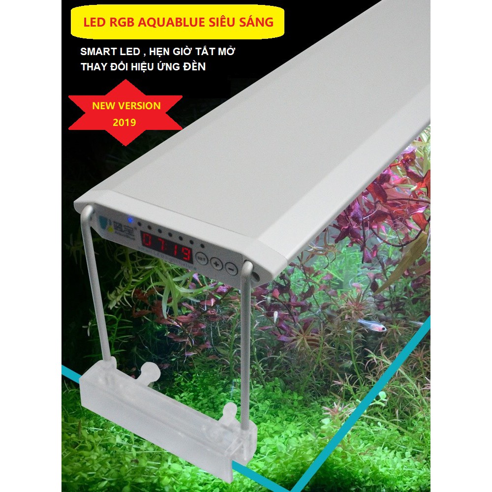 ĐÈN MÁNG RGB SMART LED HẸN GIỜ AQUABLUE