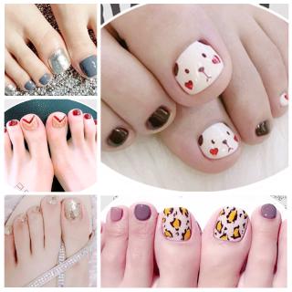 ✨✨Set 22 Miếng Dán Móng Chân Thân Thiện Với Môi Trường jj041-080