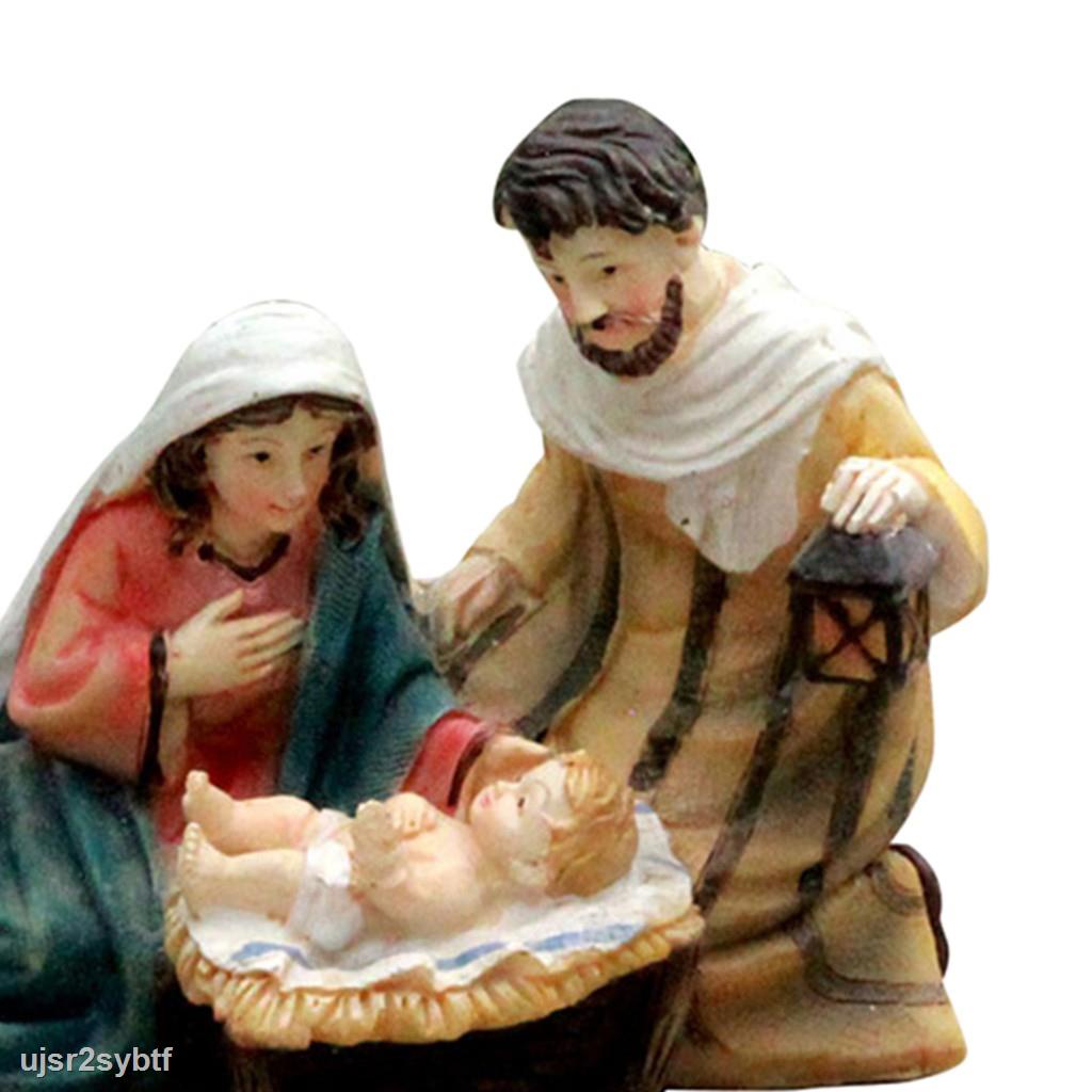 Siêu rẻ Mô hình tượng chúa Jesus trang trí giáng sinh