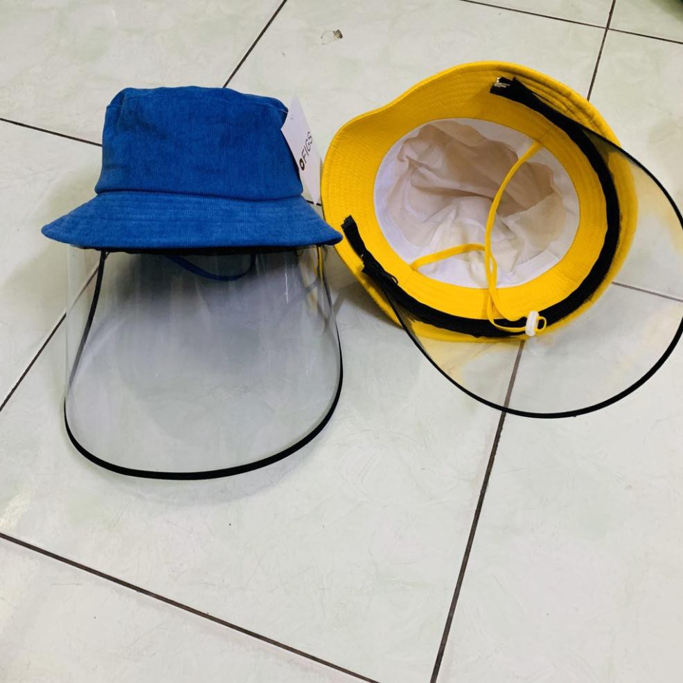 Nón Tai Bèo Chống Dịch Cho Bé, Mũ Có Kính Che Bụi, Chắn Gió, Côn Trùng Bay Vào Mặt Bé