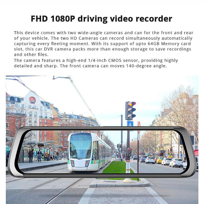 (Tặng thẻ 32GB) Camera hành trình gương E08-4G-Wifi Chính Hãng | BigBuy360 - bigbuy360.vn