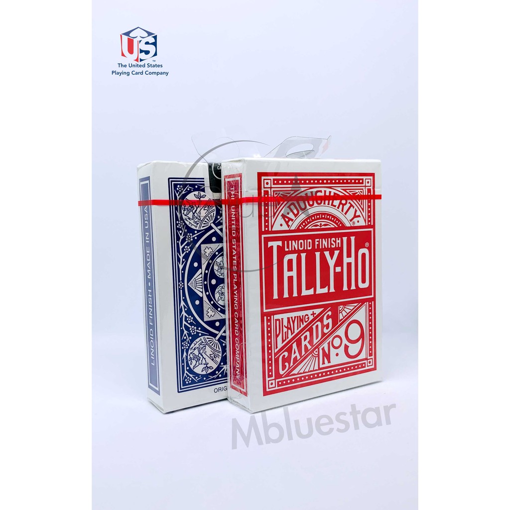 Bài Ảo Thuật Tally-Ho No.9 USPCC 88*66MM
