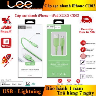 Cáp sạc nhanh iPhone ipad RC02 ZUZG chính hãng